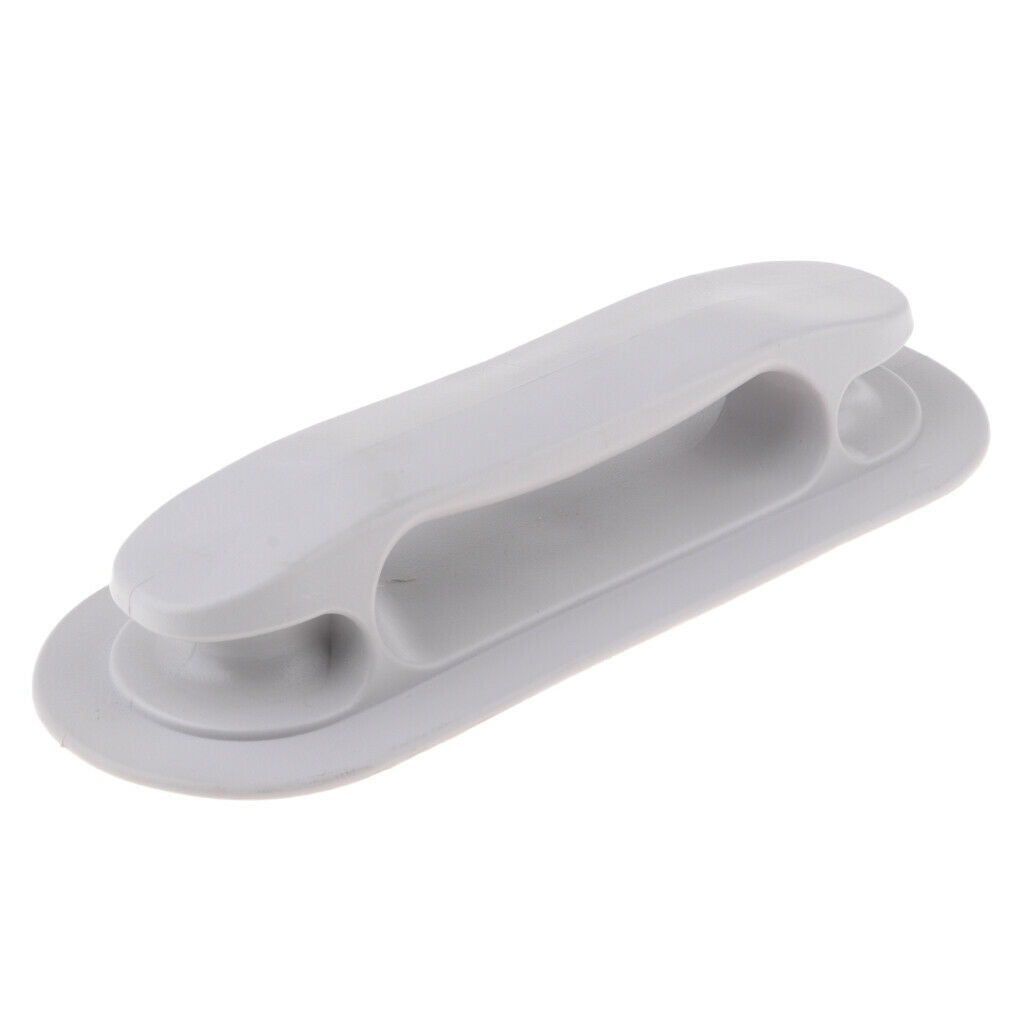 2X PVC Grab Handle for Inflatable Boat Rubber Dinghy Kayak Canoe Style 2 Gray