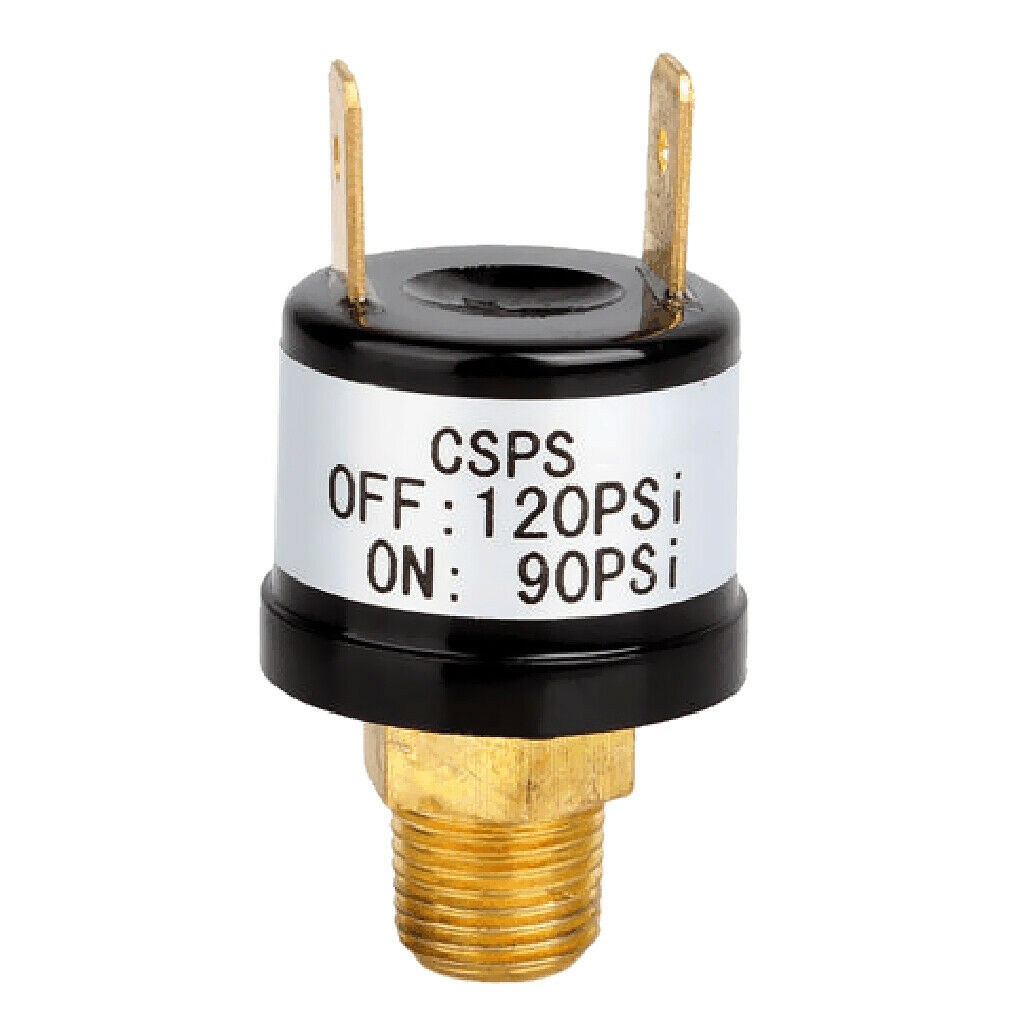 Air Compressor Pressure Control Switch Valve 1/4 inch NPT 90-120 PSI for Train
