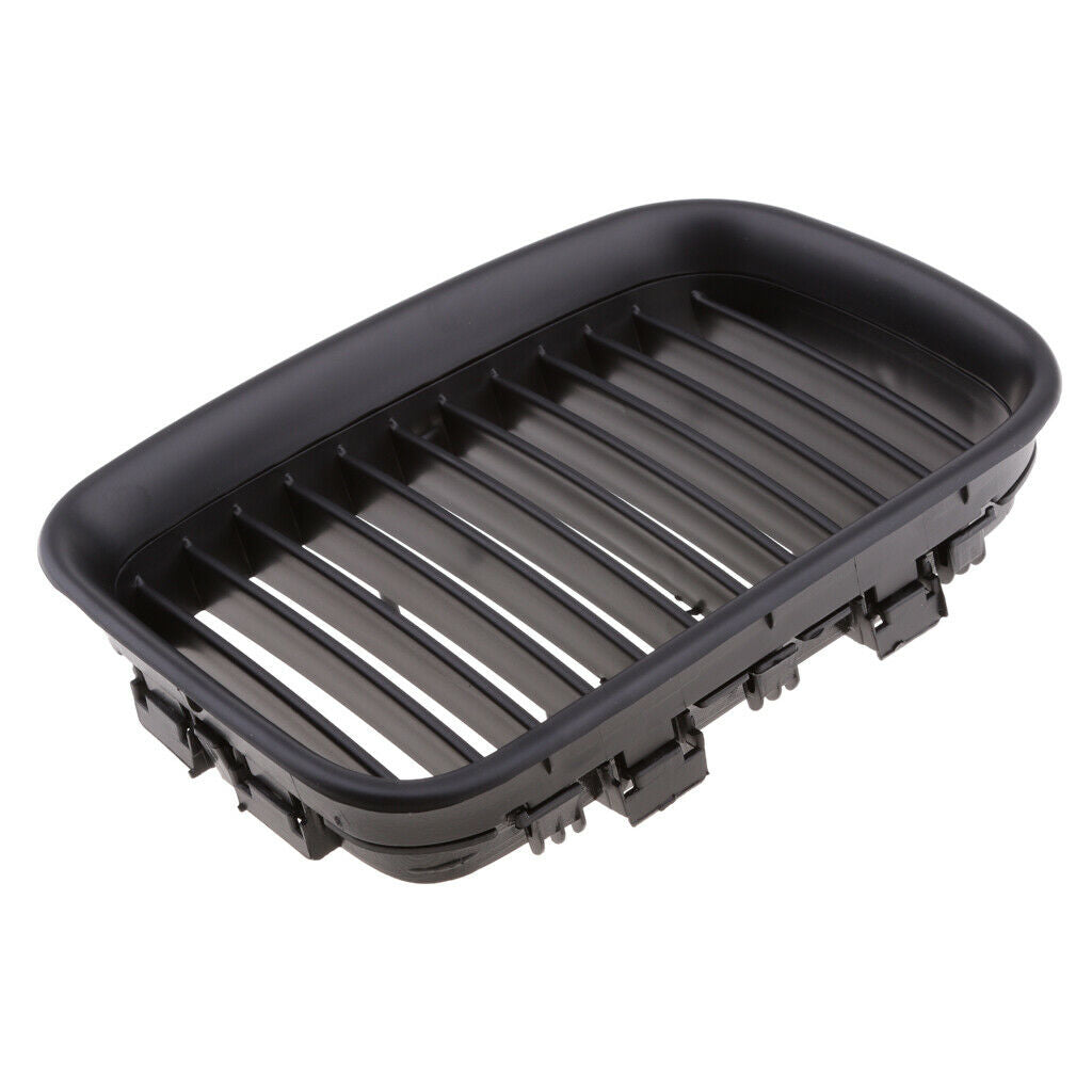 2 Pieces Sport Style Front Bumper Hood Grill Grilles For BMW E36 1992-1996