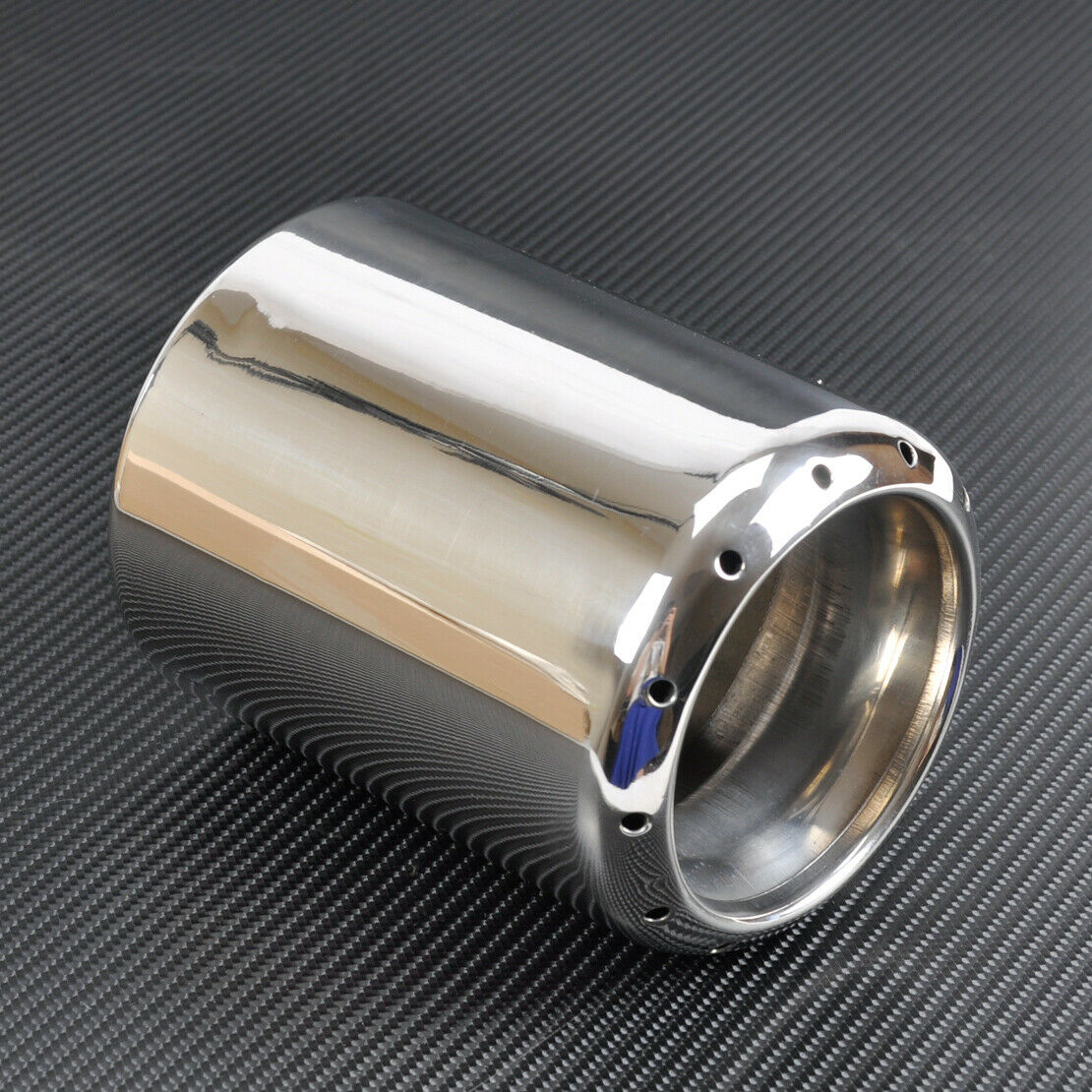 2pcs STAINLESS STEEL EXHAUST TAIL REAR MUFFLER TIP PIPE Fit for Mazda 6 09-14 An