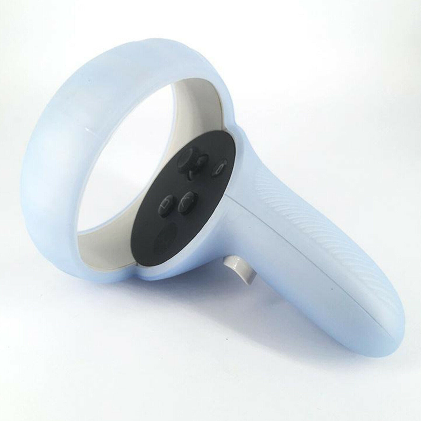 Silicone Protective Cover Controller Sleeve Grip for   Quest 2 VR Blue