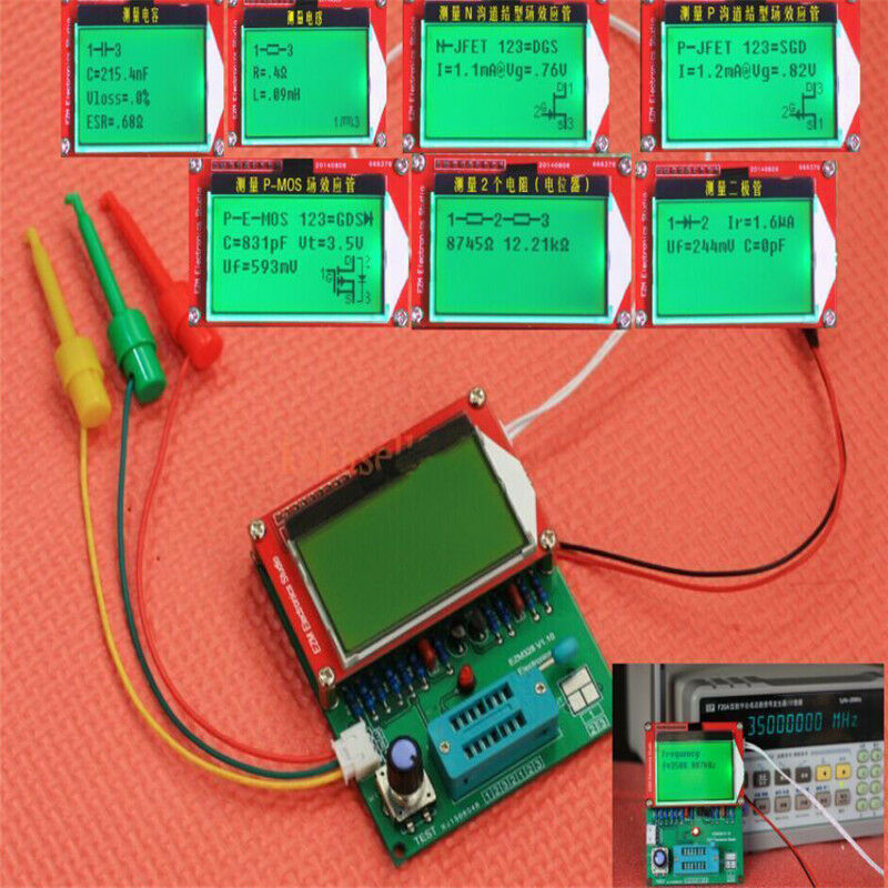 2016 EZM328(GM328R)transistor tester/frequency meter / square wave genera
