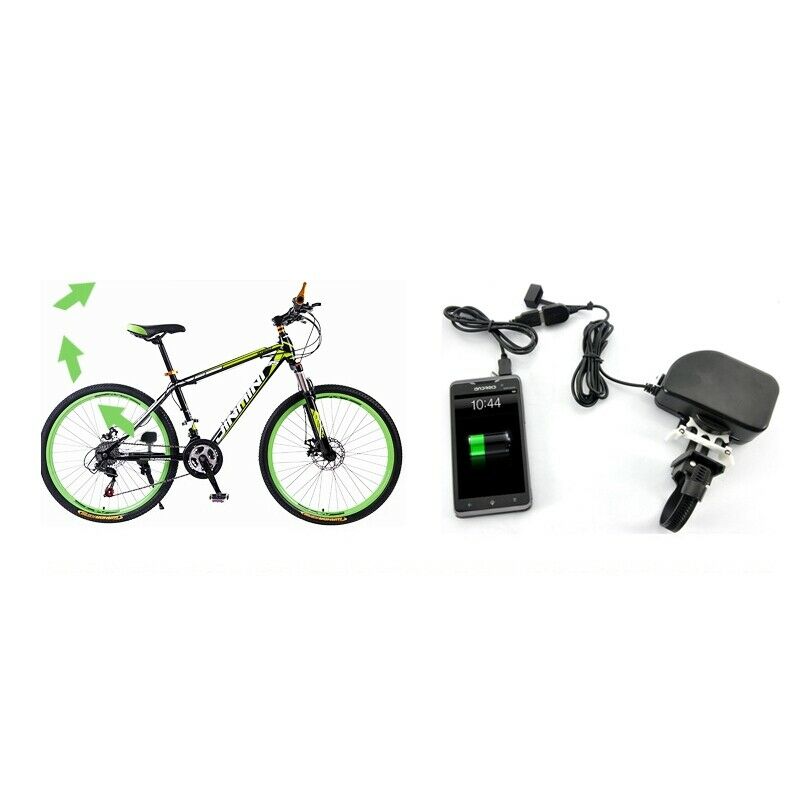 Bicycle Bike Chain Mobile Phone Charger Power Generator to USB - Dynamo, 3600mAh