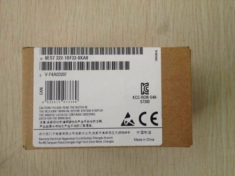 New In Box SIEMENS PLC 6ES7222-1BF22-0XA8 6ES7 222-1BF22-0XA8 Module