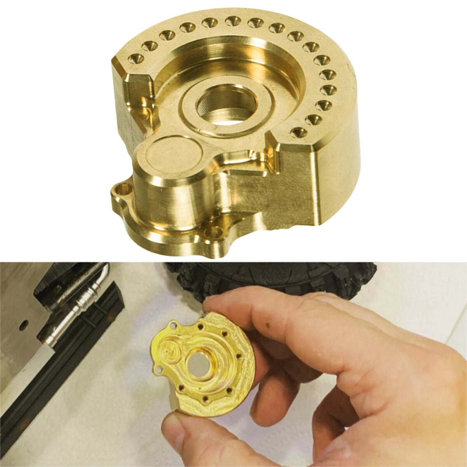 RC Brass Steering Counterweight Balance for TRX6 TRX4 1:10 RC Crawler Accs