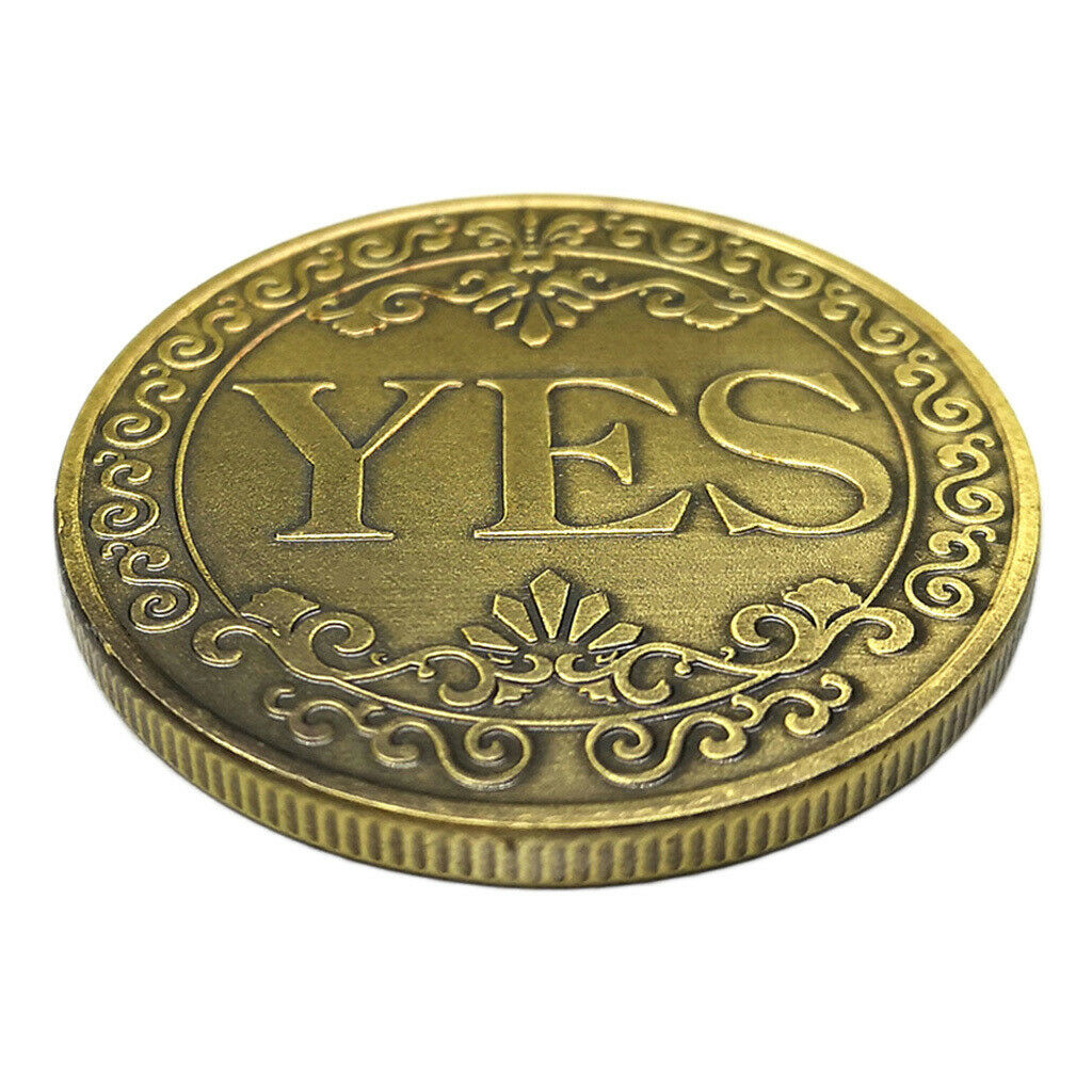 Yes / No Bronze Decision Commemorative Coin Gift Collection