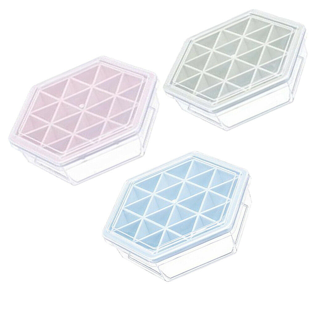 Household  Ice Cube Tray Mold with Removable  Lid Ice Storage Box Pink
