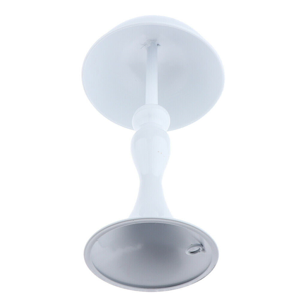 Durable Wig Hanger Metal Caps Display Stand Rack for All Wigs & Hats White