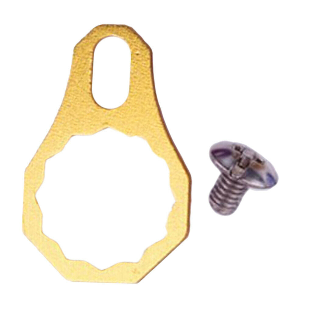 3 Pieces Reels Locking Plate Fishing Reel Handle Crank Nut Plate Left/Right