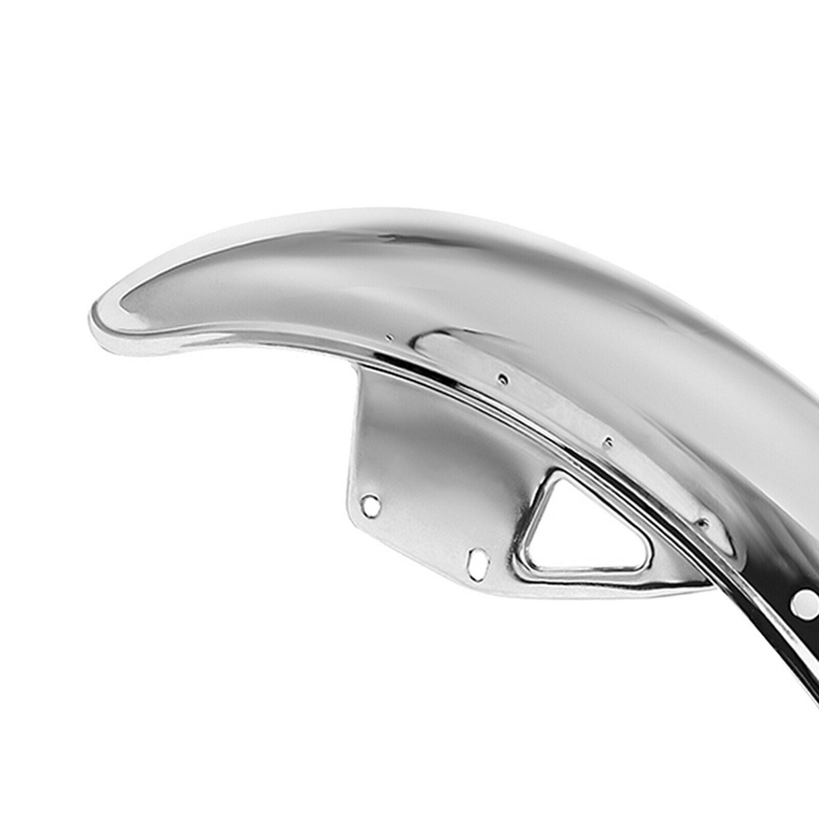 Motorcycle Fender Mud Dirt Splash Guard Wheel Cover for Suzuki GN125 Chrome