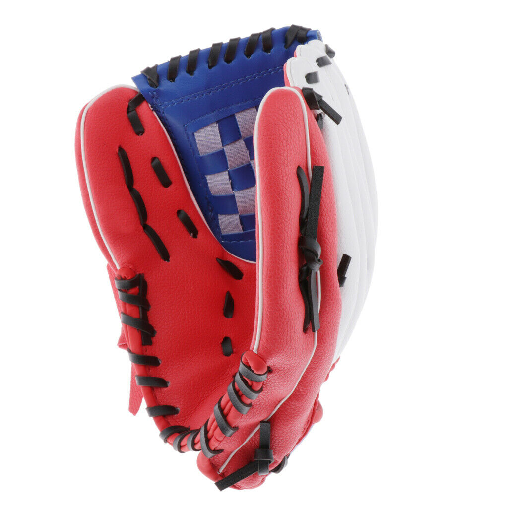 2X Left Handed Baseball Teeball Glove Mittens for Kids Youth Adults 10.5 inch