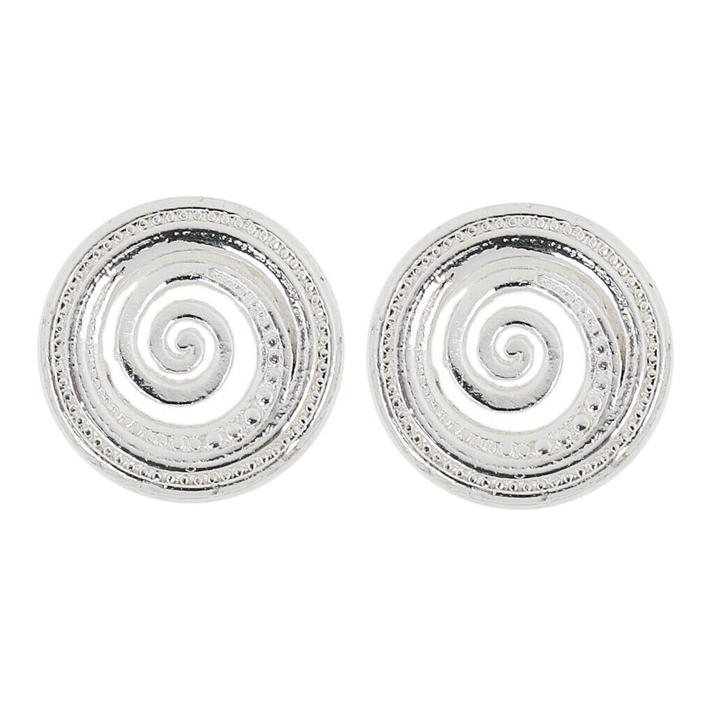 Whirlpool-Pattern Ear Tunnel Expander Stretcher Flared Plug Accessory 8 mm