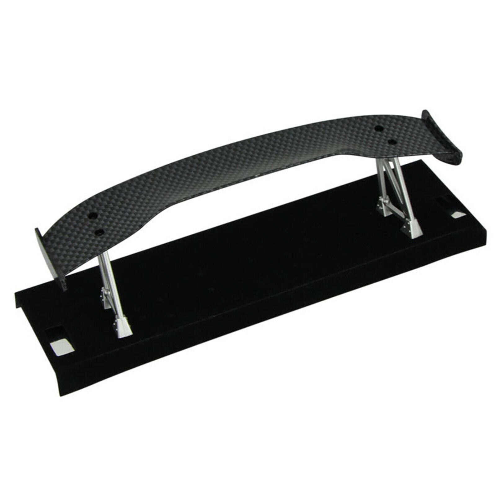 Carbon Fibre Tail Wing Rear Spoiler for 1/10 RC Drift Car On-Road Racing Upgrade