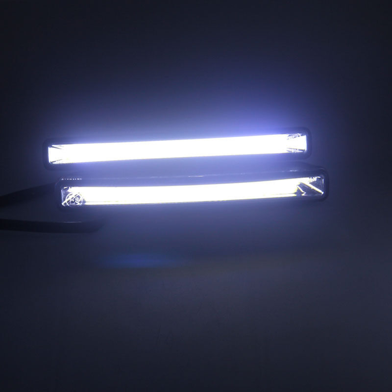20W COB 6000K Xenon White LED Light aluminum alloy DRL Driving Fog Lamps E4 Mark