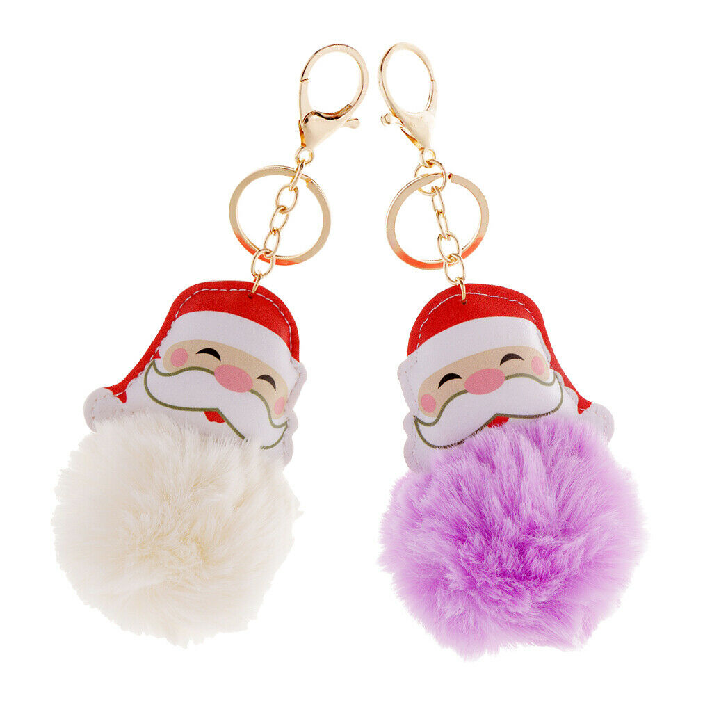 Keychain Ball Key Chain Car Keyring Women Key Holder Bag Pendant Charm Jewelry