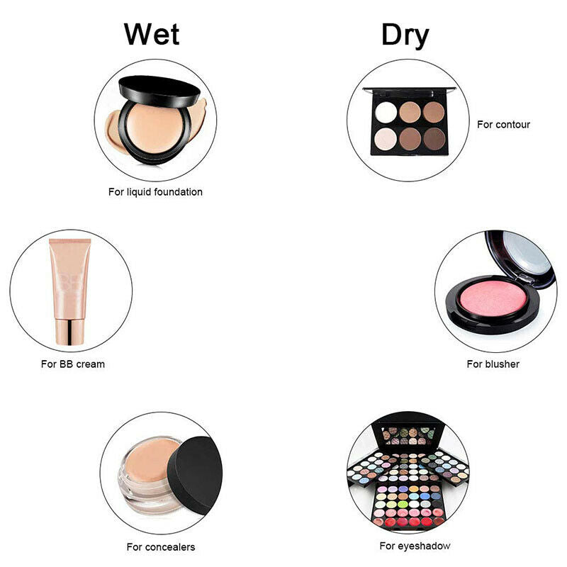 15Pcs Makeup Brushes Tool Set Cosmetic Powder Eye Shadow Foundation Blush BlZ9M7