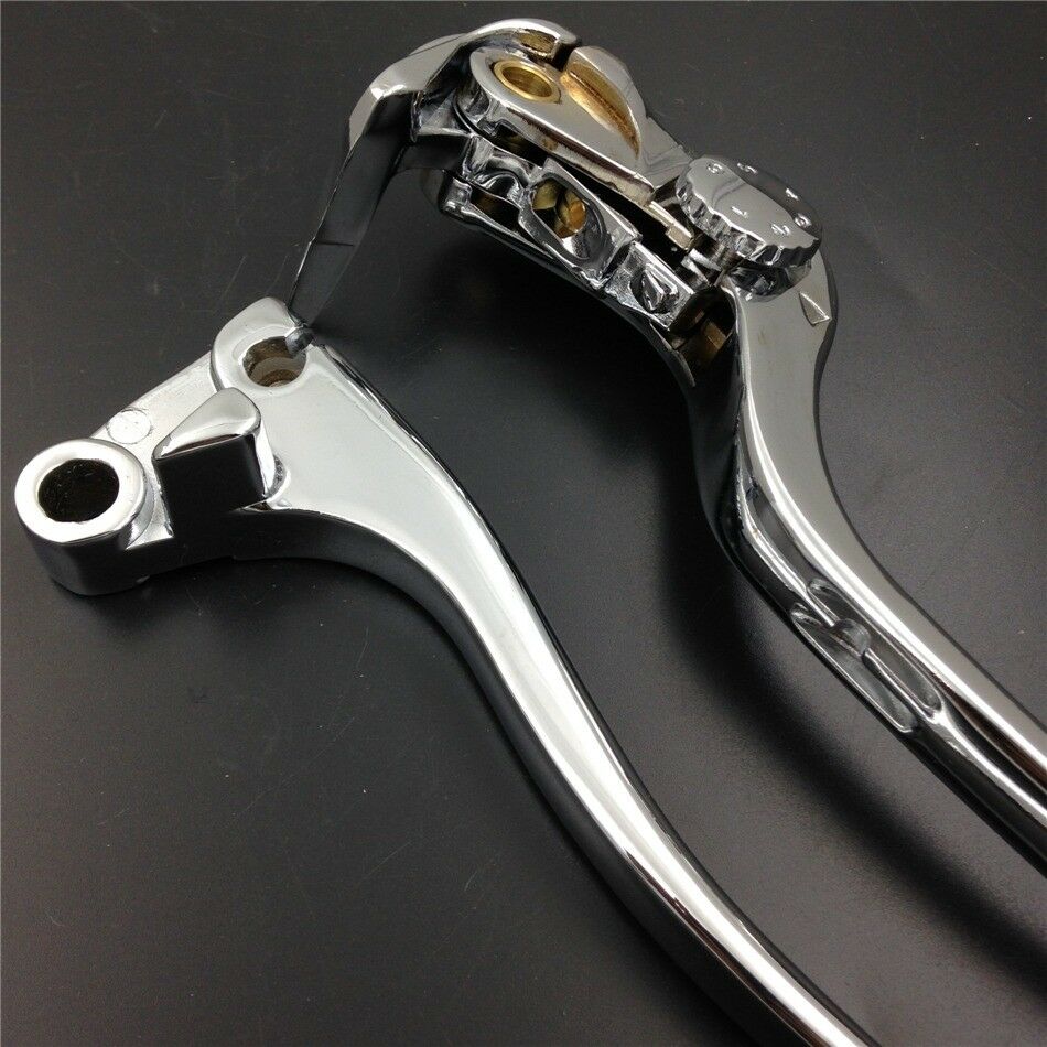 Chrome Brake Clutch Lever fit for Kawasaki Ninja 636 ZX ZX6R ZX6RR 2005 2006