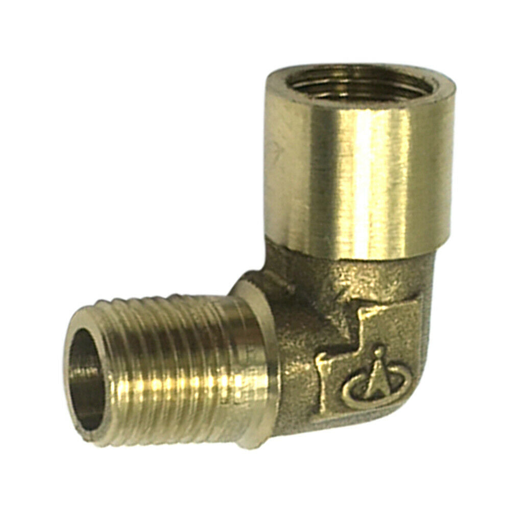 Thicken Brass Elbow Female Adapter Coupler Connector 1/8'' X1/8'' Pipe Fitting