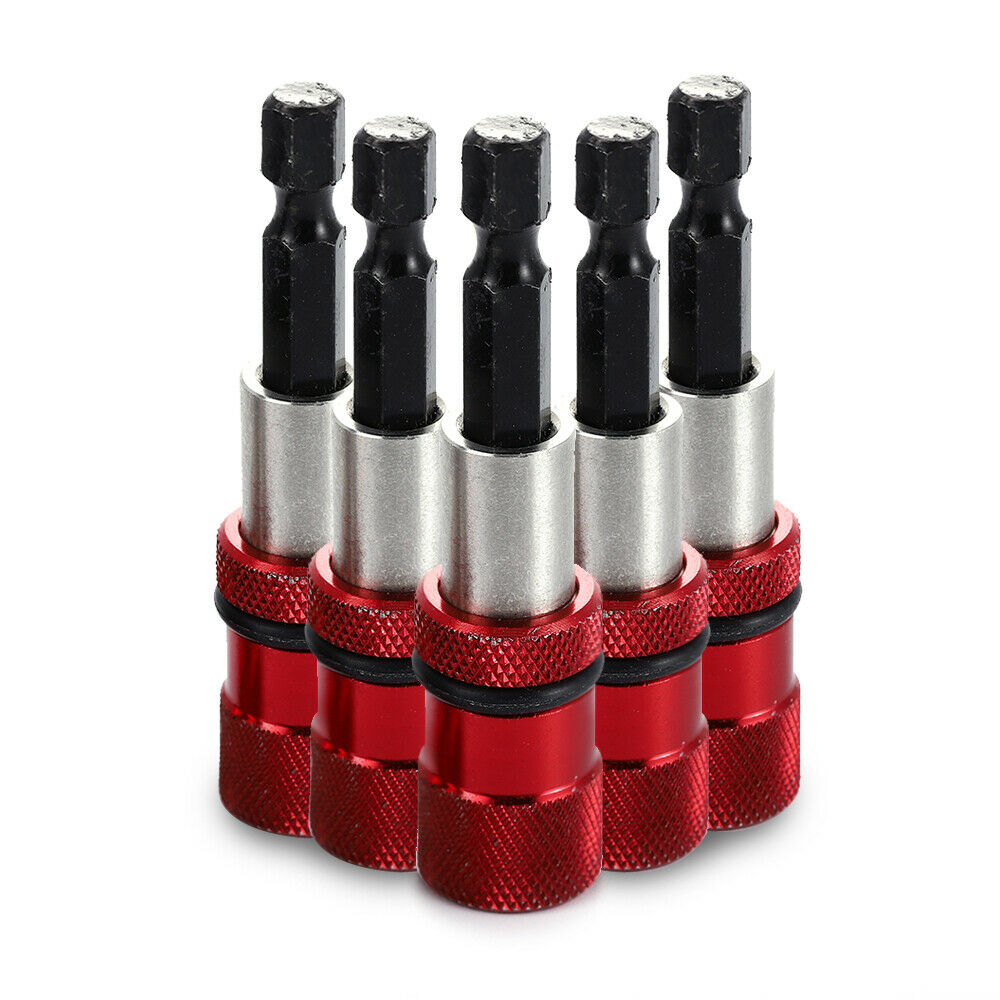 1/4" Hex Shank Magnetic Drywall Screw Bit Holder Hex Shank Drill Screw Tool US ~