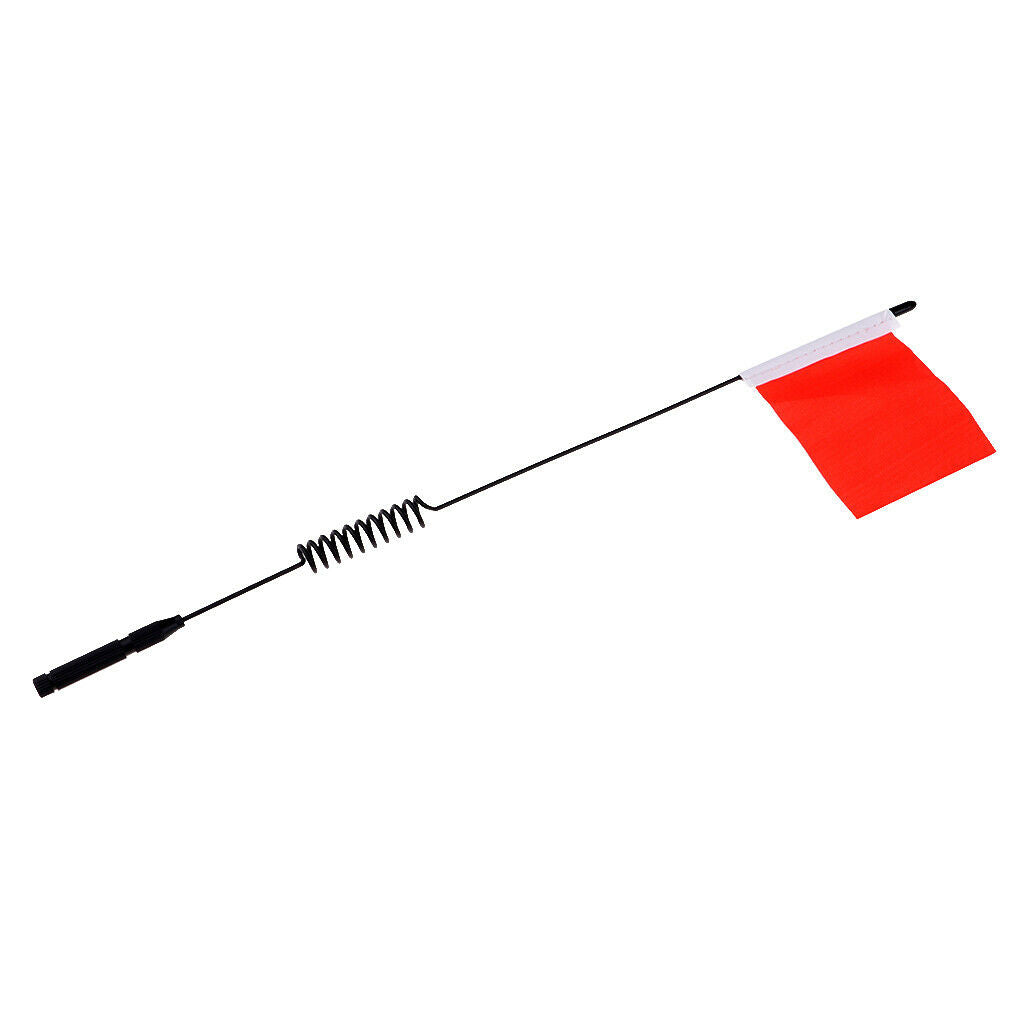 11 Inch Metal Antenna for TRX4, SCX10, 90046 1:10 RC Rock Crawler Car Red