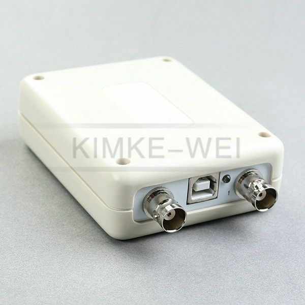 2 Channel PC Computer Digital Storage USB Oscilloscope