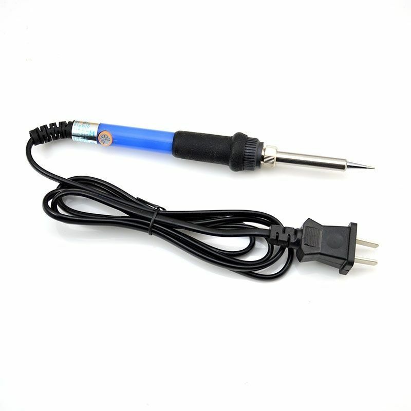Pro 60W 110V Electric Adjustable Temperature Welding Solder Soldering Iron Tool