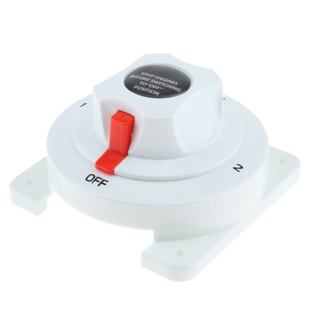 DC12V/24V Dual Battery Selector Switch 4 Positions for Boat Marine Industrial