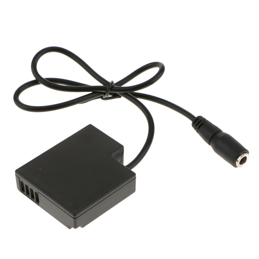 DMW-DCC15 DC Coupler + Cable for Panasonic DMC-GM1 GM5 GF5 GF8 DSLR Cameras