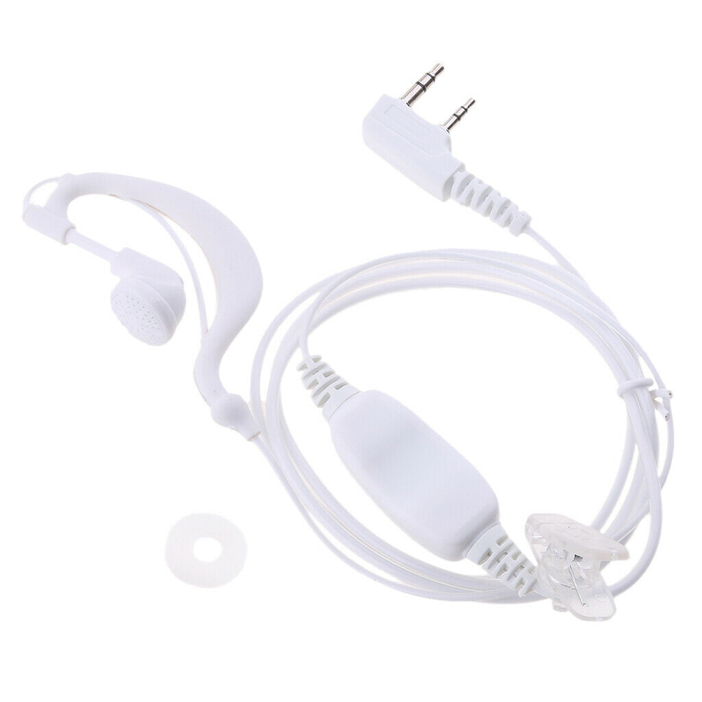 Bi-Directional 2-Pin Earphone For G-Headset Earphones For Walkie Talkie With Mic
