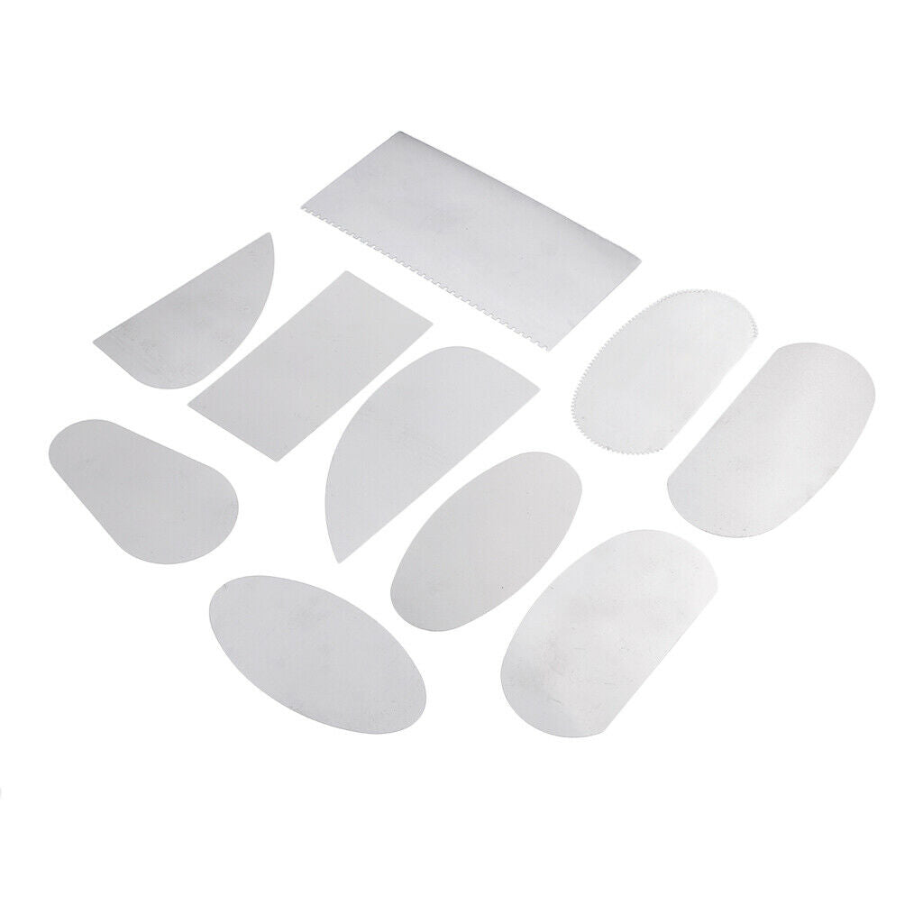 10x Steel Ceramic Tools Scraper Pottery Clay Sculpture Ceramics Molding Tool