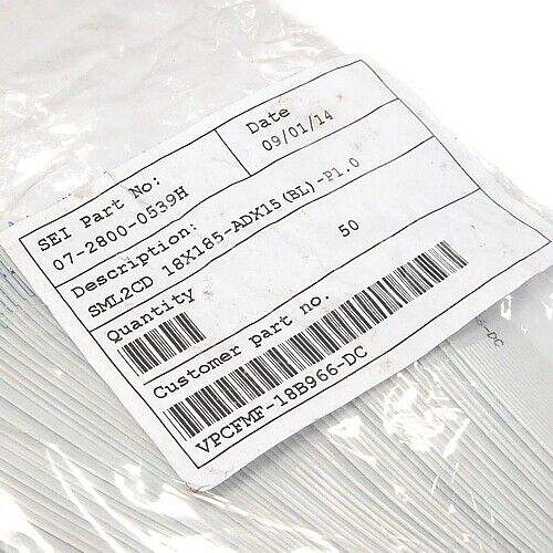 [50pcs] AWM2896-18 Flat Cable 18 Wire WIRE_X