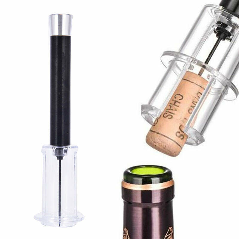 1PCS Durable Red Wine Bottle Opener Cork Remover Air Pump Pressure Tool NewB BU