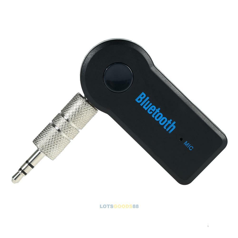 Wireless Bluetooth 3.5MM AUX udio Stereo Music Home Car Receiver Adapter LS4G