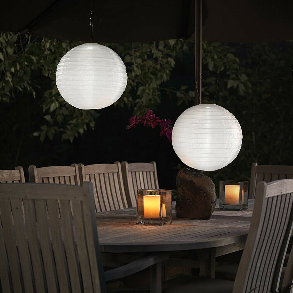 Chinese Paper Lanterns Outdoor Yard Party DIY Lamp Light Shell (20cm 1pc) @