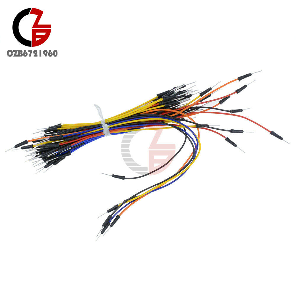 10PCS 65PCS Breadboard Jumper Wires Male to Male Solderless Flexible Cable