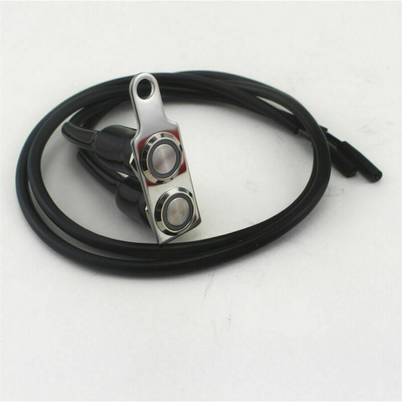 12V LED Motorcycle Handlebar Switch Headlight Fog Light Push Button Waterproof