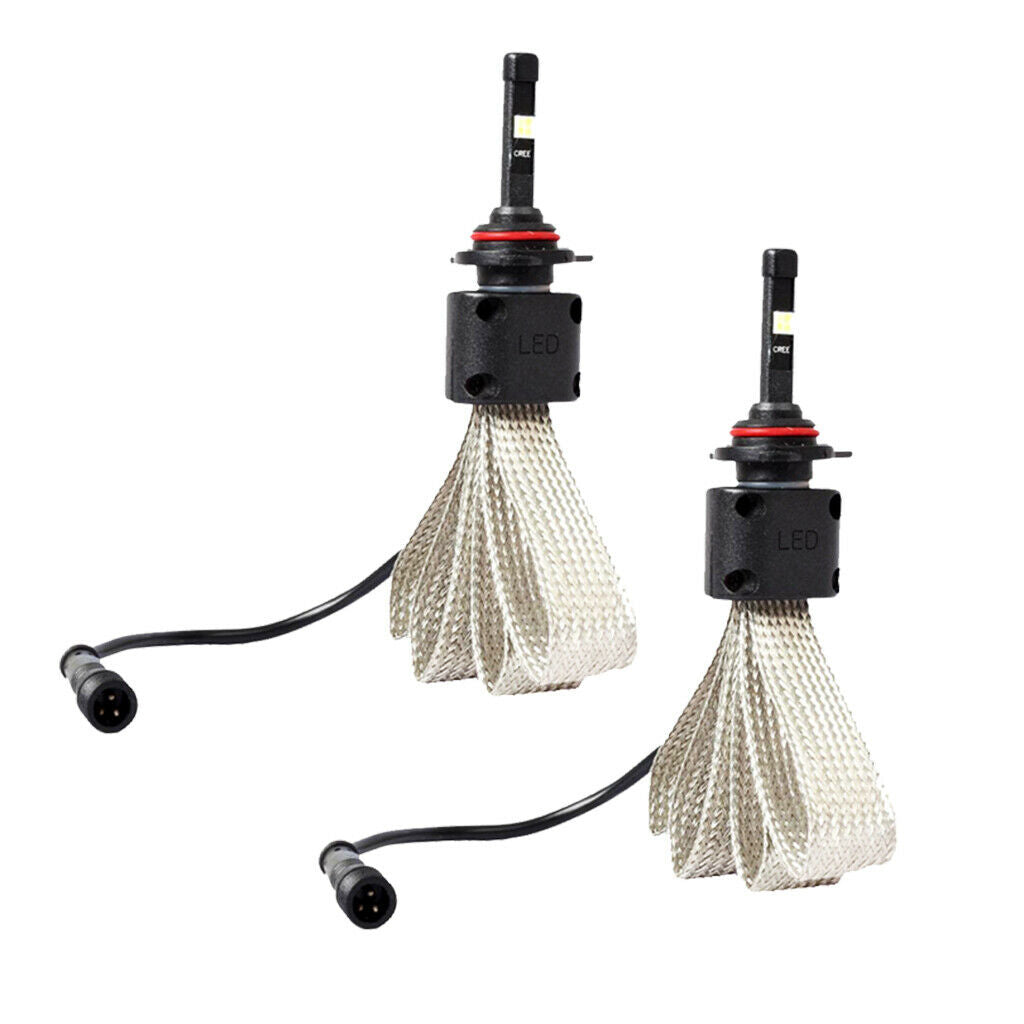 2 Pieces 9005 36W 8000LM Car LED Headlamp High Beam light Bulb 6500K White