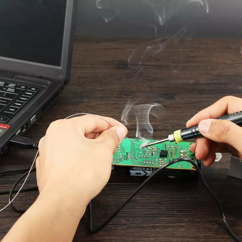 Usb 5V 8W Mini Portable New Soldering Iron Electric Powered Pen Tip Touch Switch