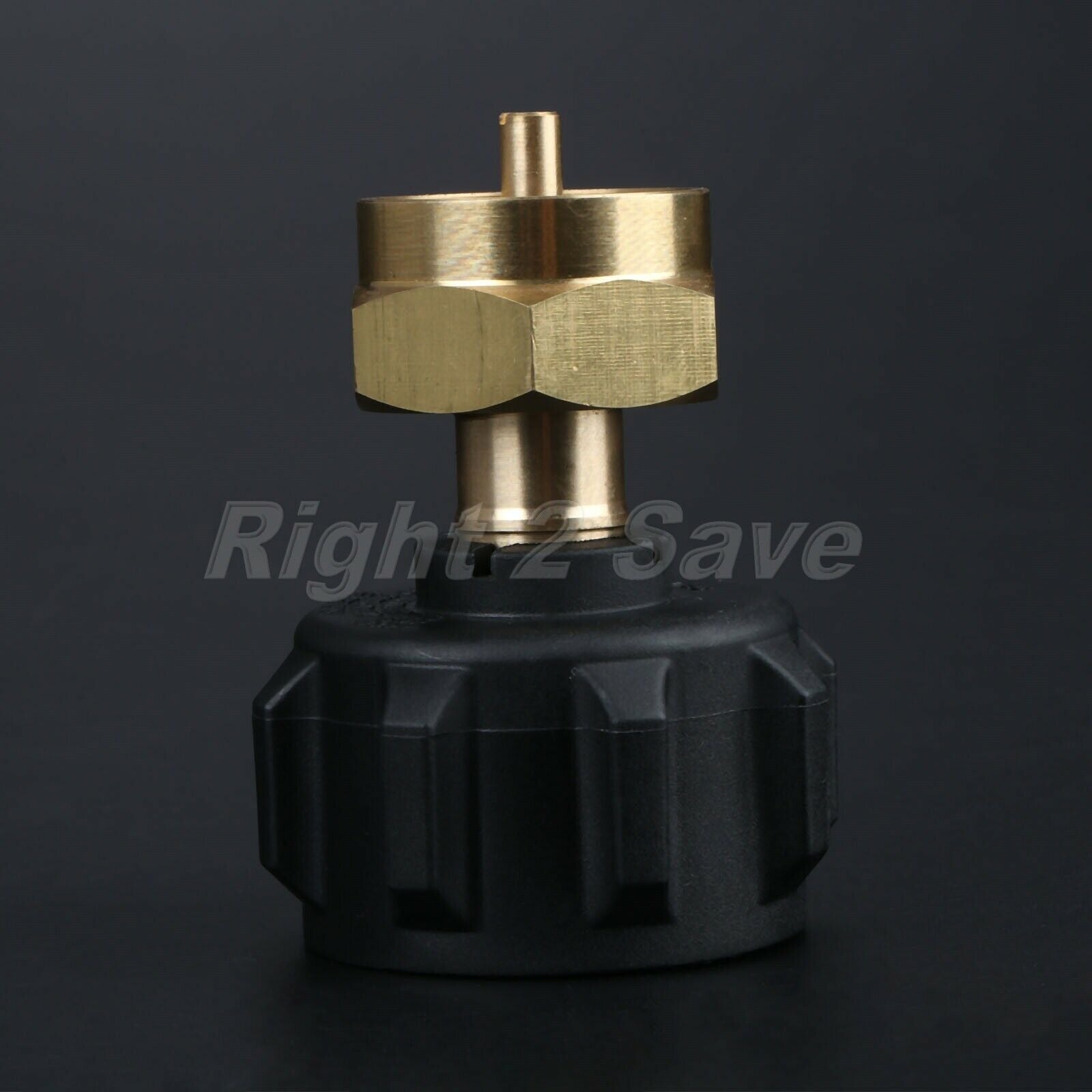 Outdoor Camping Propane Refill Adapter Gas 1 LB Cylinder Tank Coupler Adapter