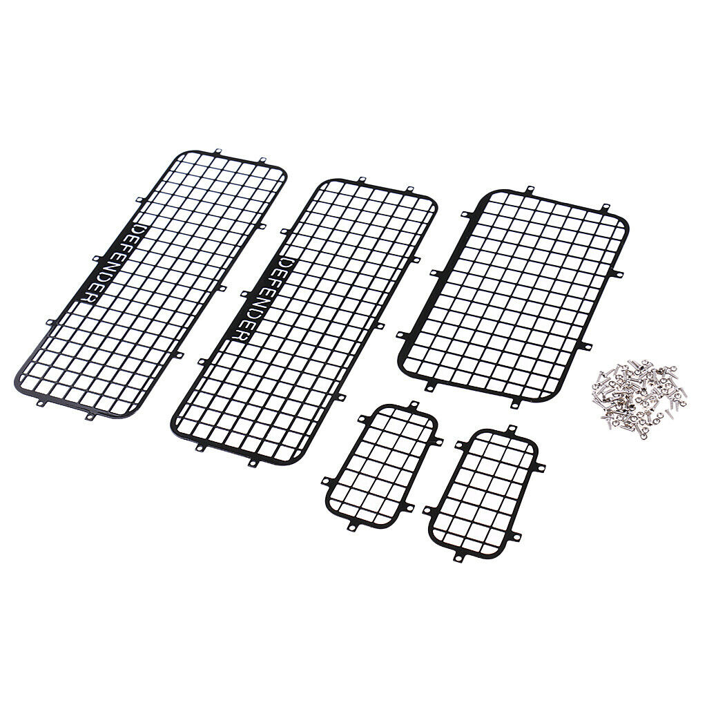 1/10 Climbing Truck Anti-skid Plate & Window Fence for RC   -4
