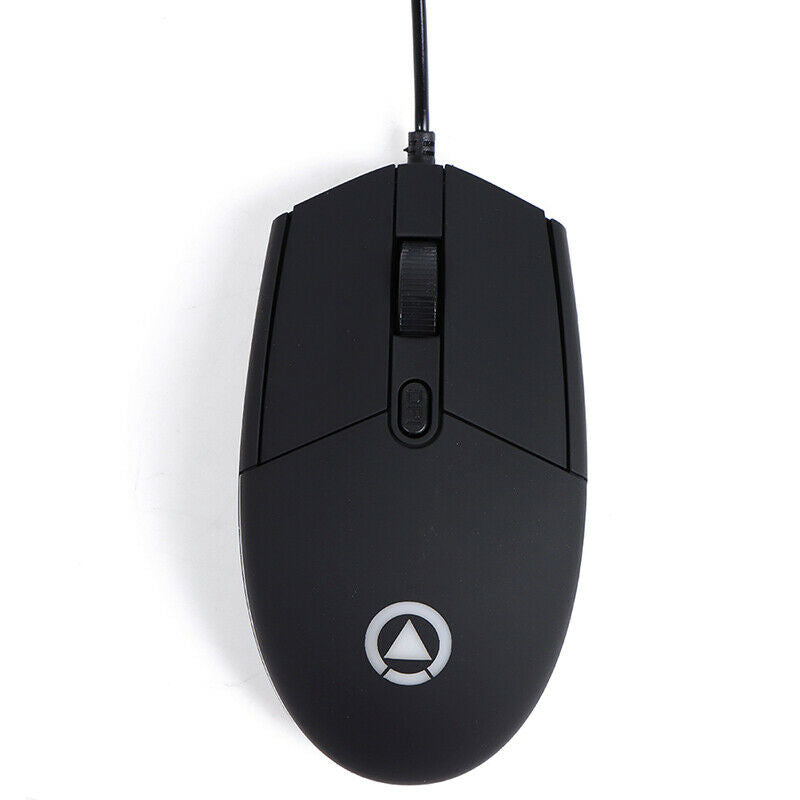 LED Optical 1600DPI USB Wired Colorful Gaming Mouse Mice for PC LabtljJ XC