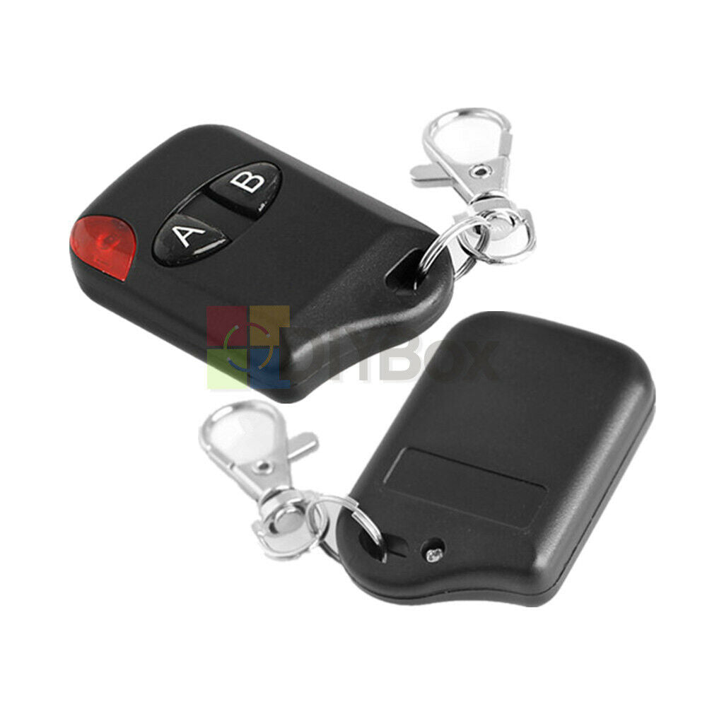 DC 12V 2 Button 433MHz RF Wireless WIFI Remote Control Transmitter Garage Door