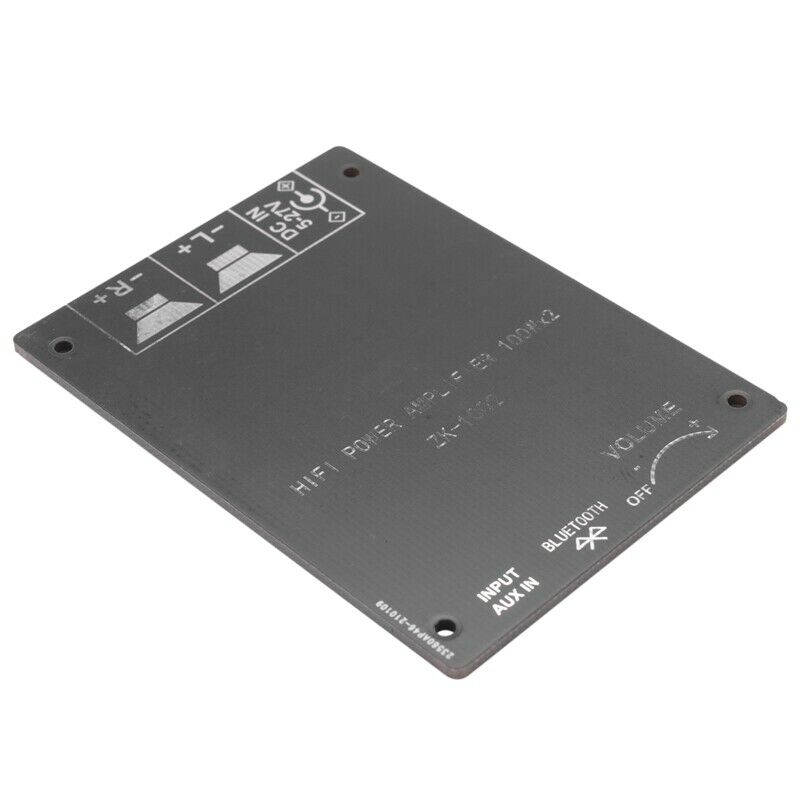 ZK-1002 HIFI TPA3116 Bluetooth 5.0 High Power Digital Amplifier Stereo Board 1Z7