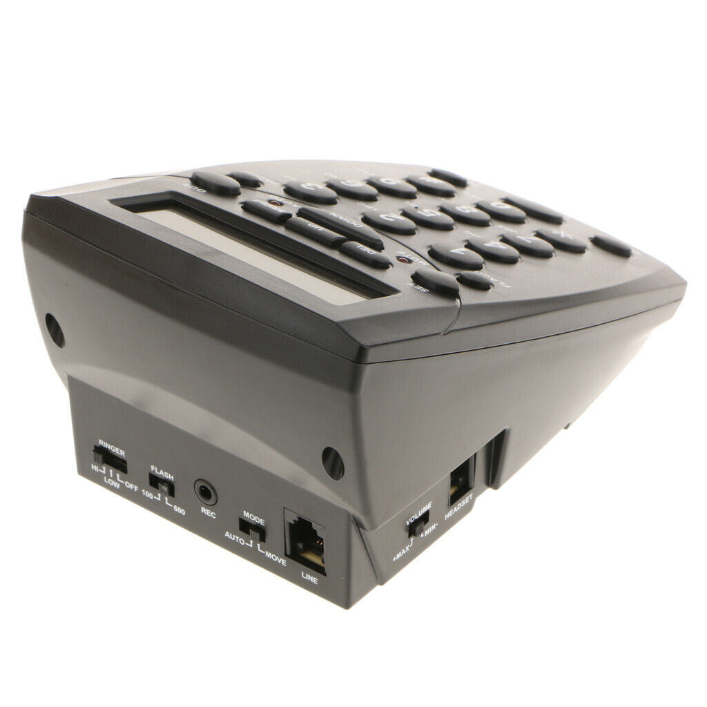 HT500 Office Headset Corded Telephone Phone for Call Center With Dial Pad