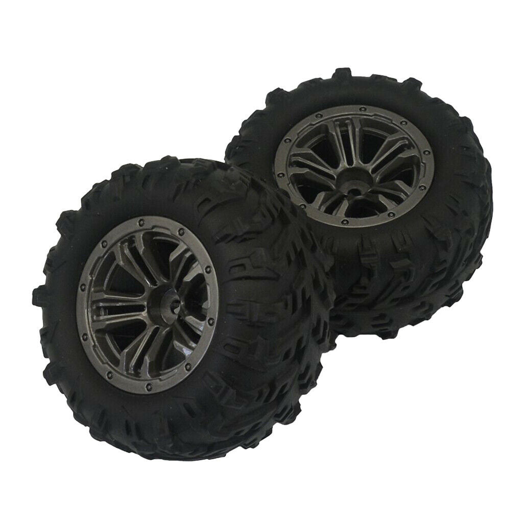2Pcs RC Car Wheel Tire Parts