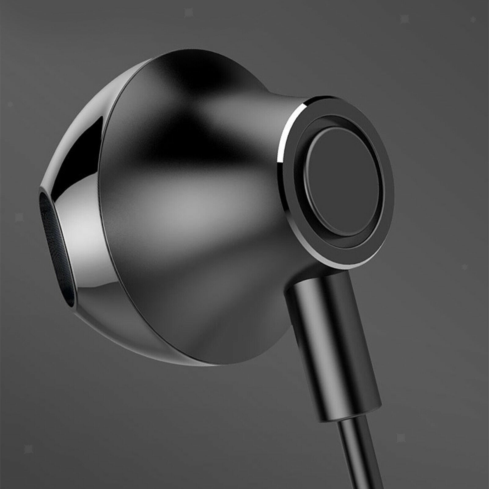 Neckband Headset Retractable Headphones Earbuds for Mobile Phone Music Sport