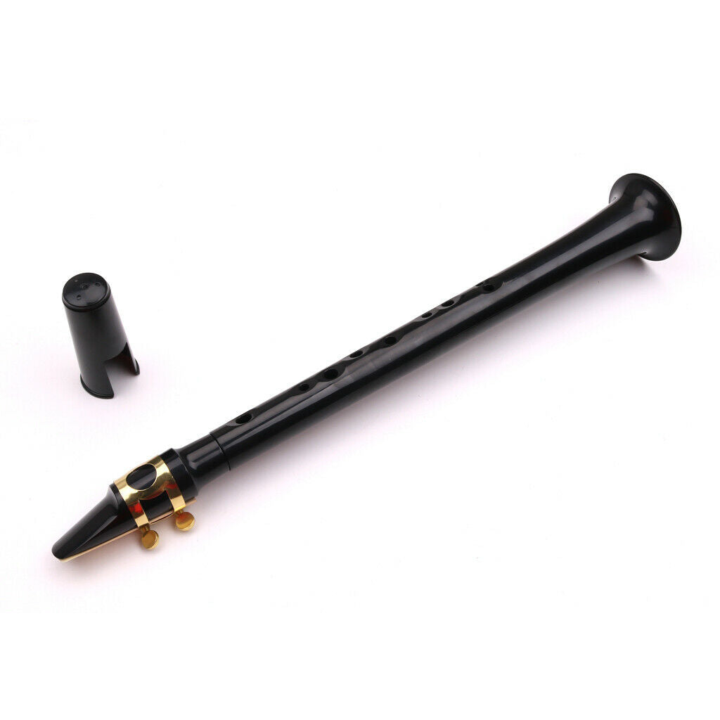 Portable Little Sax Mini Alto Saxophone Simple Key C Pocket Saxophone