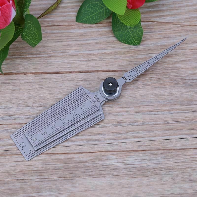 0-29Mm Metric Aperture Scale Wedge Feeler Gauge Stainless Steel Taper Gauge Dril