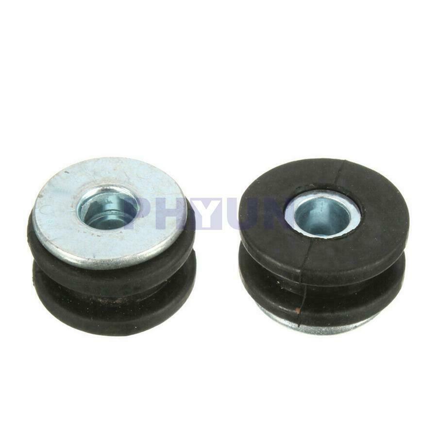 50pcs Rubber Grommets Bolt For Motorcycle Fairings/Cowling Pieces Rubber & Steel