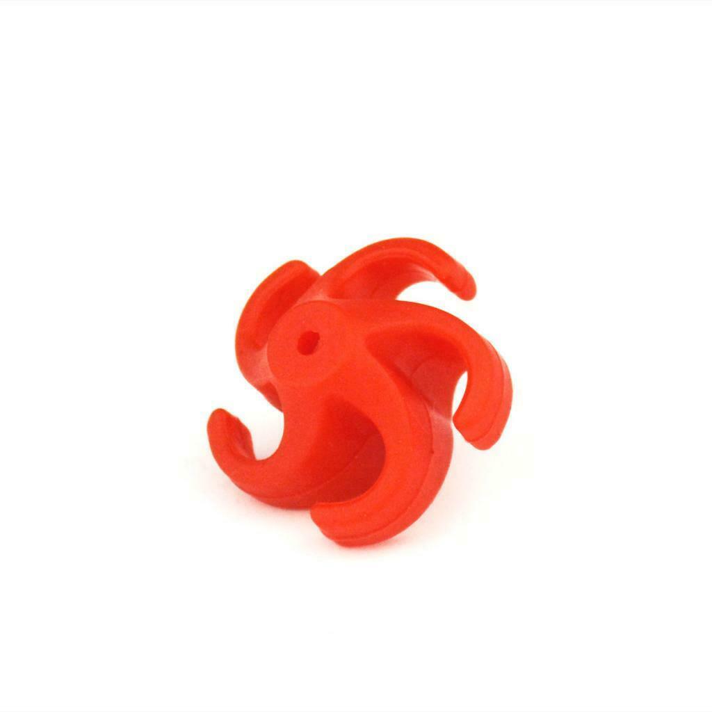 Archery Bow String Stabilizer Vibration Absorber Silencer Dampeners Red